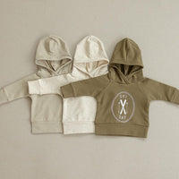 Load image into Gallery viewer, 2 Pieces Set Baby Boys Letters Hoodies Swearshirts And Solid Color Pants Wholesale 220805416
