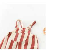 Load image into Gallery viewer, Baby Unisex Striped Letters Jumpsuits Wholesale 220805477
