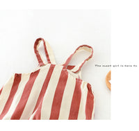 Load image into Gallery viewer, Baby Unisex Striped Letters Jumpsuits Wholesale 220805477
