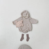 Load image into Gallery viewer, Baby Unisex Striped Rompers Wholesale 220805495
