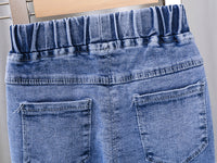 Load image into Gallery viewer, Baby Kid Girls Solid Color Flower Pants Jeans Wholesale 220805501
