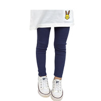 Load image into Gallery viewer, Baby Kid Girls Solid Color Muslin&amp;Ribbed Leggings Wholesale 22080909
