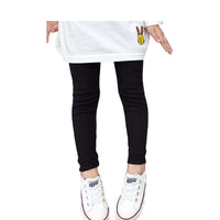Load image into Gallery viewer, Baby Kid Girls Solid Color Muslin&amp;Ribbed Leggings Wholesale 22080909
