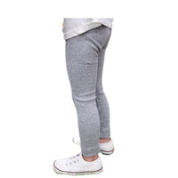 Load image into Gallery viewer, Baby Kid Girls Solid Color Muslin&amp;Ribbed Leggings Wholesale 22080909
