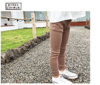 Load image into Gallery viewer, Baby Kid Girls Solid Color Muslin&amp;Ribbed Leggings Wholesale 22080909
