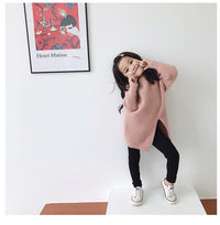 Load image into Gallery viewer, Baby Kid Girls Solid Color Muslin&amp;Ribbed Leggings Wholesale 22080909
