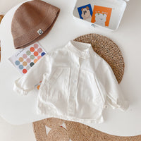 Load image into Gallery viewer, Baby Kid Unisex Solid Color Shirts Wholesale 220809223
