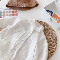 Load image into Gallery viewer, Baby Kid Unisex Solid Color Shirts Wholesale 220809223
