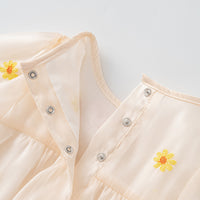 Load image into Gallery viewer, Baby Girls Flower Dressy Rompers Wholesale 220809524
