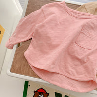 Load image into Gallery viewer, Baby Kid Unisex Solid Color Tops Wholesale 220809530
