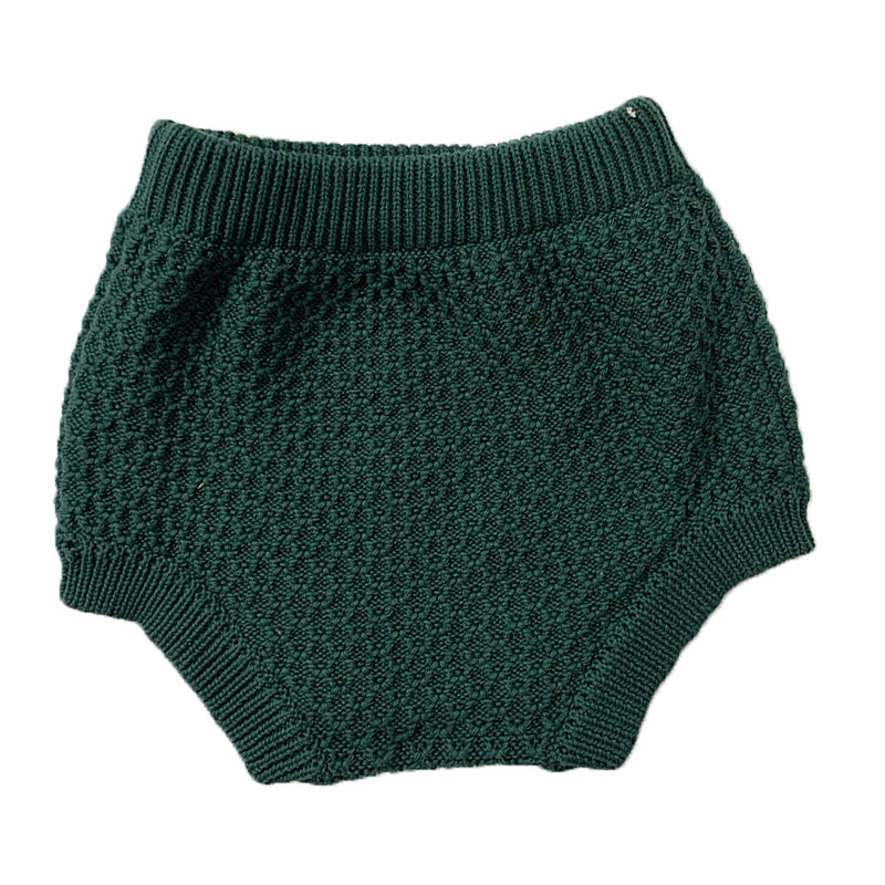 Baby Kid Girls Solid Color Knitwear Shorts Wholesale 22080954