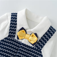 Load image into Gallery viewer, Baby Boys Cartoon Bow Jumpsuits Wholesale 220809543
