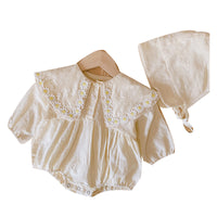 Load image into Gallery viewer, Baby Girls Flower Rompers Wholesale 22080955
