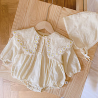 Load image into Gallery viewer, Baby Girls Flower Rompers Wholesale 22080955
