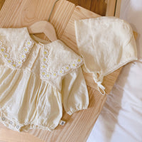 Load image into Gallery viewer, Baby Girls Flower Rompers Wholesale 22080955
