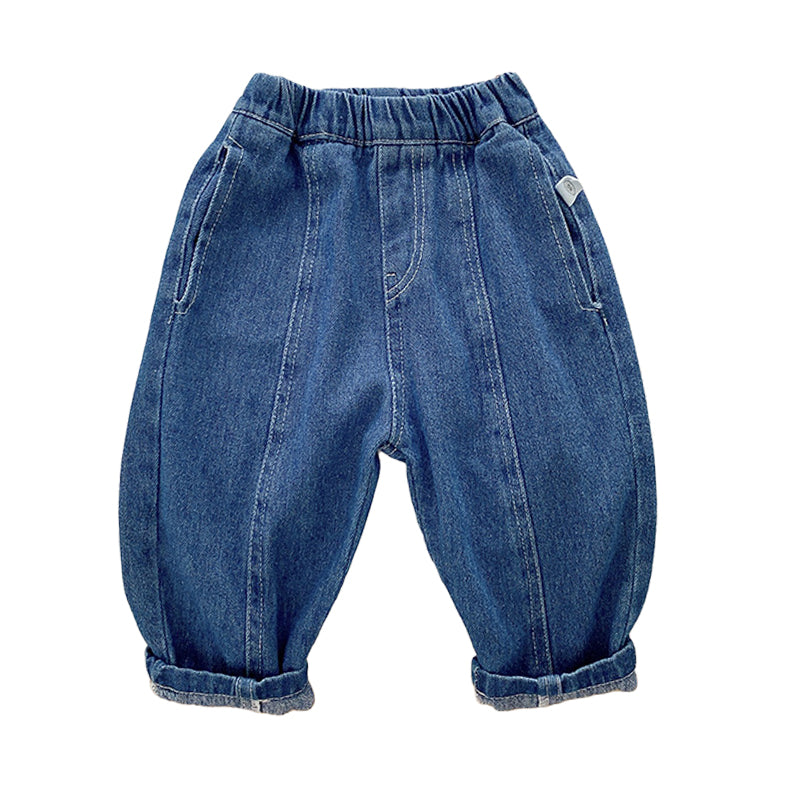 Baby Kid Unisex Solid Color Pants Wholesale 220809554