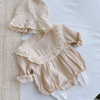 Load image into Gallery viewer, Baby Girls Lace Embroidered Rompers Wholesale 22080960
