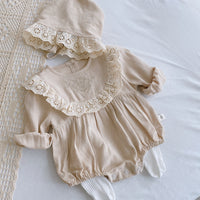 Load image into Gallery viewer, Baby Girls Lace Embroidered Rompers Wholesale 22080960
