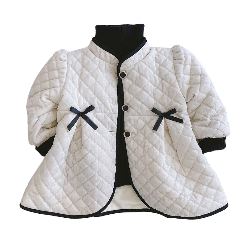 Baby Kid Girls Bow Jackets Outwears Wholesale 22080976