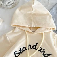 Load image into Gallery viewer, Baby Kid Unisex Solid Color Letters Hoodies Swearshirts Wholesale 220811258
