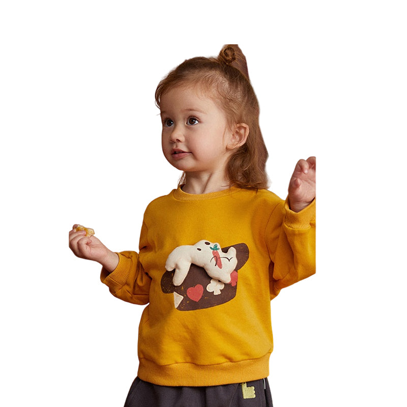 Baby Kid Unisex Letters Animals Cartoon Print Hoodies Swearshirts Wholesale 284112393