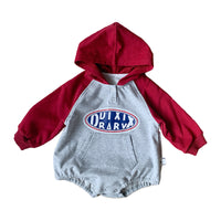 Load image into Gallery viewer, Baby Girls Letters Color-blocking Rompers Wholesale 220811270
