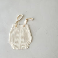 Load image into Gallery viewer, Baby Unisex Solid Color Knitwear Rompers Wholesale 220811277
