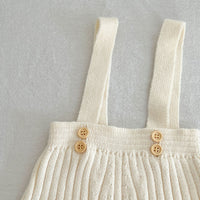 Load image into Gallery viewer, Baby Unisex Solid Color Knitwear Rompers Wholesale 220811277
