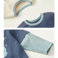 Load image into Gallery viewer, Baby Kid Unisex Letters Color-blocking Cartoon Print Tops Wholesale 220811307
