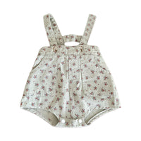 Load image into Gallery viewer, Baby Kid Girls Flower Print Rompers Wholesale 220811312
