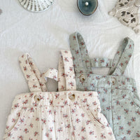 Load image into Gallery viewer, Baby Kid Girls Flower Print Rompers Wholesale 220811312
