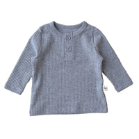 Load image into Gallery viewer, Baby Unisex Solid Color Muslin&amp;Ribbed Tops Wholesale 220811313
