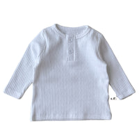 Load image into Gallery viewer, Baby Unisex Solid Color Muslin&amp;Ribbed Tops Wholesale 220811313
