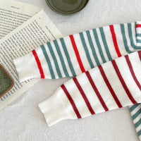 Load image into Gallery viewer, Baby Kid Unisex Striped Crochet Sweaters Wholesale 220811316
