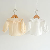 Load image into Gallery viewer, Baby Kid Girls Solid Color Blouses Wholesale 220811317

