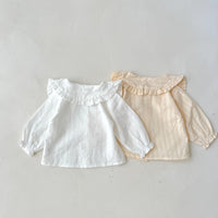Load image into Gallery viewer, Baby Kid Girls Solid Color Blouses Wholesale 220811317
