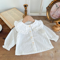 Load image into Gallery viewer, Baby Kid Girls Solid Color Blouses Wholesale 220811317
