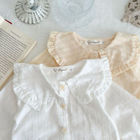 Load image into Gallery viewer, Baby Kid Girls Solid Color Blouses Wholesale 220811317
