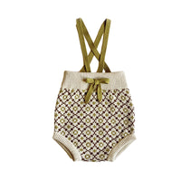 Load image into Gallery viewer, Baby Kid Girls Crochet Knitwear Rompers Wholesale 22081153
