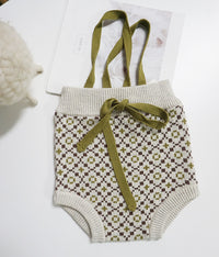 Load image into Gallery viewer, Baby Kid Girls Crochet Knitwear Rompers Wholesale 22081153
