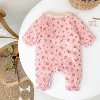 Load image into Gallery viewer, Baby Kid Girls Flower Print Jumpsuits Wholesale 22081178
