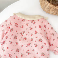 Load image into Gallery viewer, Baby Kid Girls Flower Print Jumpsuits Wholesale 22081178
