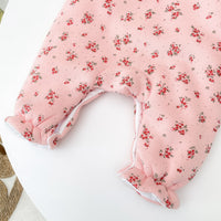 Load image into Gallery viewer, Baby Kid Girls Flower Print Jumpsuits Wholesale 22081178
