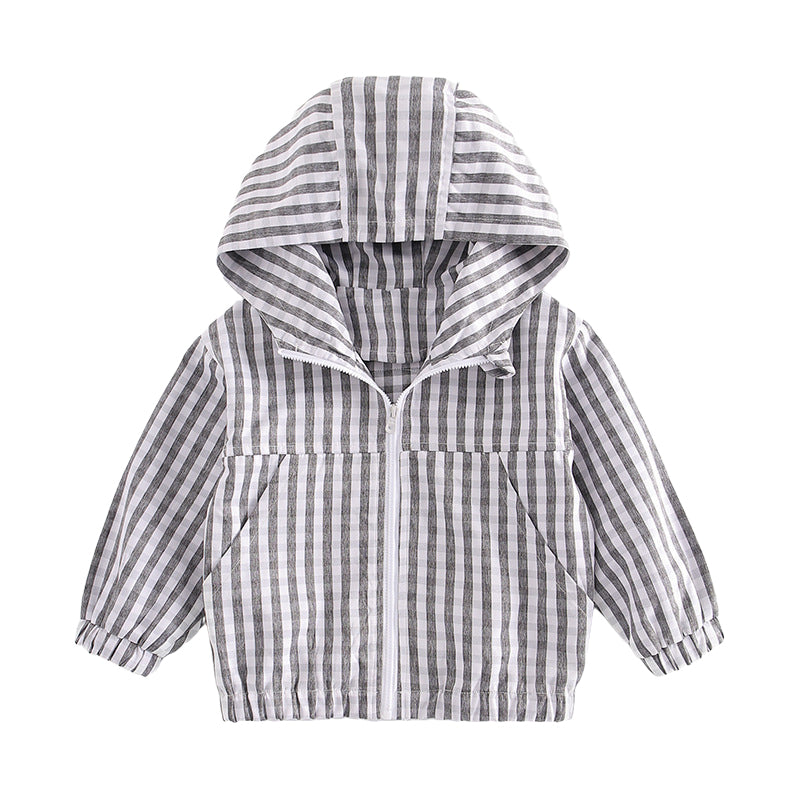 Baby Kid Boys Striped Jackets Outwears Wholesale 220815100