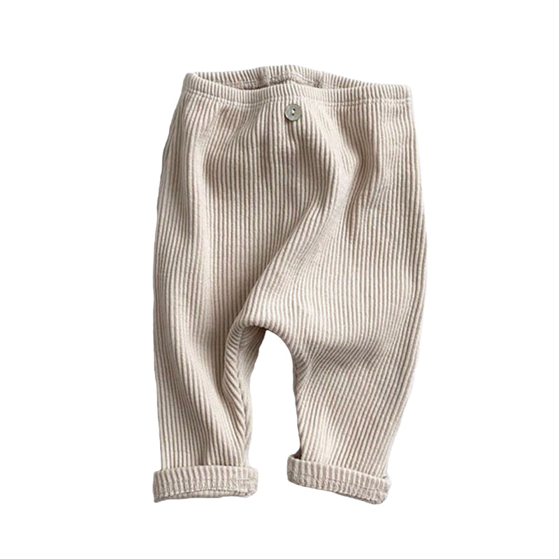Baby Kid Unisex Solid Color Pants Wholesale 22081511