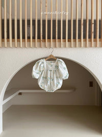 Load image into Gallery viewer, Baby Girls Flower Rompers Wholesale 220815254
