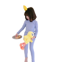 Load image into Gallery viewer, 2 Pieces Set Baby Kid Unisex Solid Color Tops And Pants Wholesale 859612395
