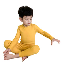 Load image into Gallery viewer, 2 Pieces Set Baby Kid Unisex Solid Color Tops And Pants Wholesale 508212396
