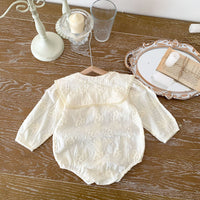 Load image into Gallery viewer, Baby Kid Girls Flower Embroidered Rompers Wholesale 220815271
