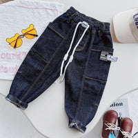 Load image into Gallery viewer, Baby Kid Boys Solid Color Pants Jeans Wholesale 220815299
